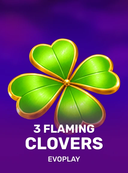 3 Flaming Clovers game tile